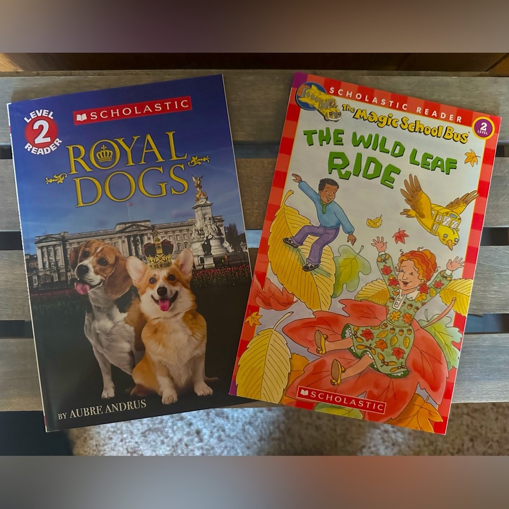 SCHOLASTIC Reading Level 2 Kids Books